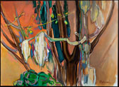 Every Garden Needs a Spirit Tree Oil Painting by Paula Martiesian